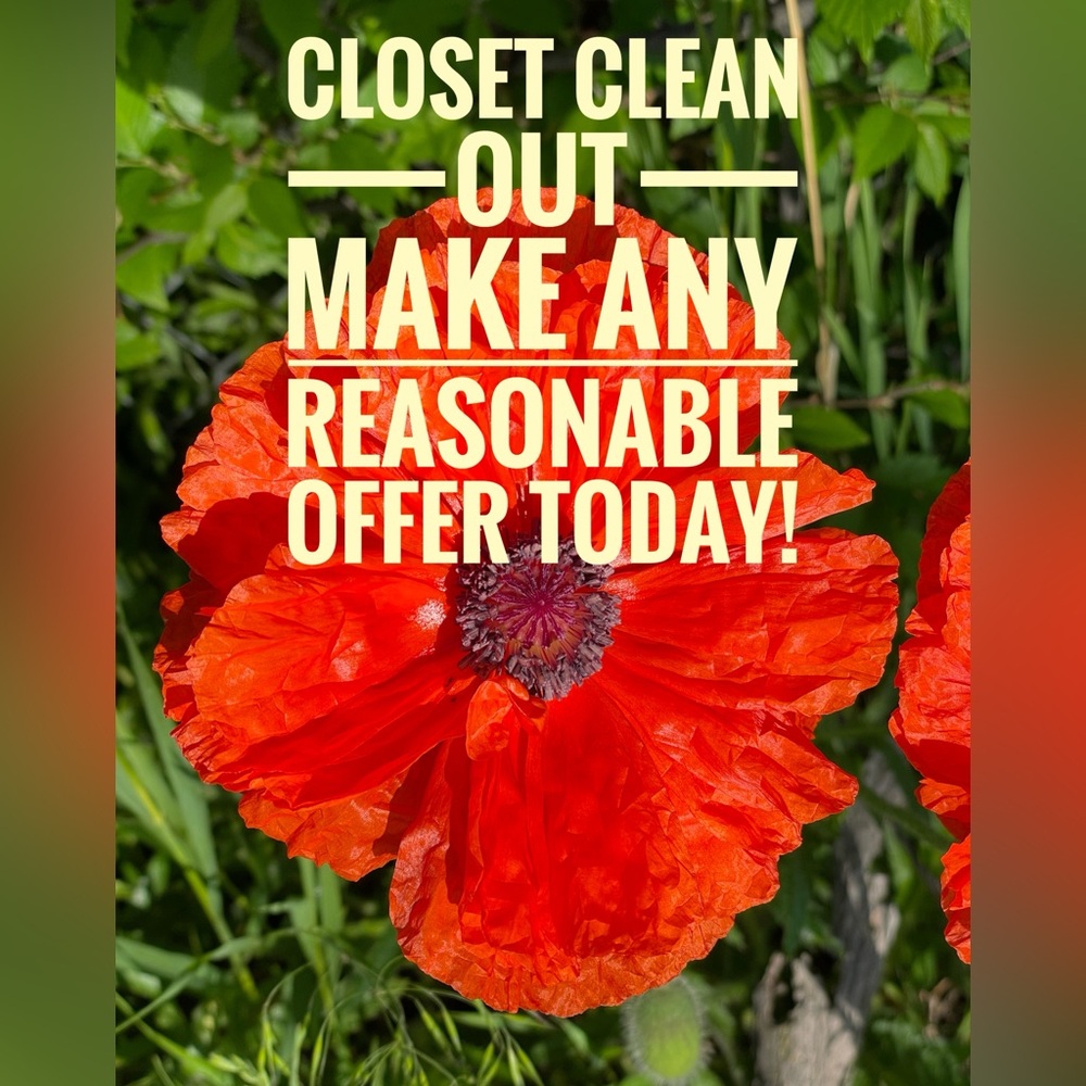 Closet Clean Out! Make me offers!!